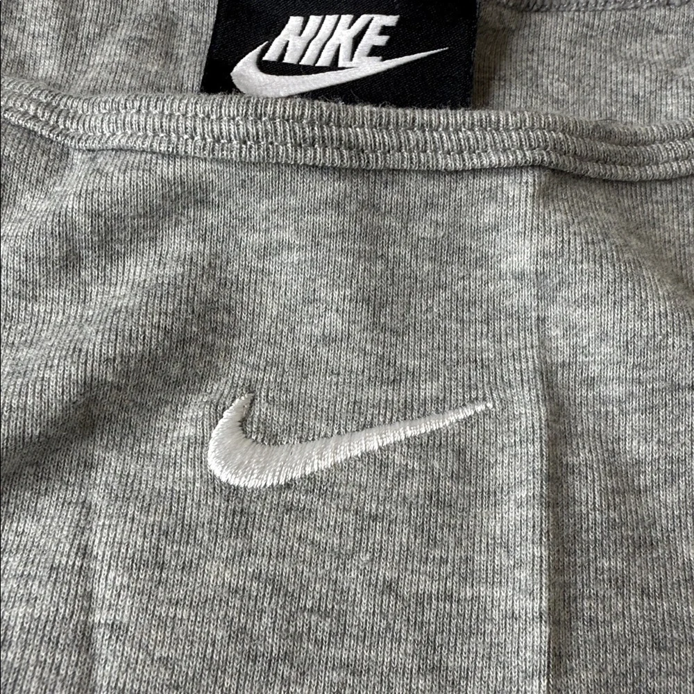 Nike Sportswear Essential Tank Top Gray and White Large